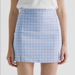 Plaid Cara skirt John Galt